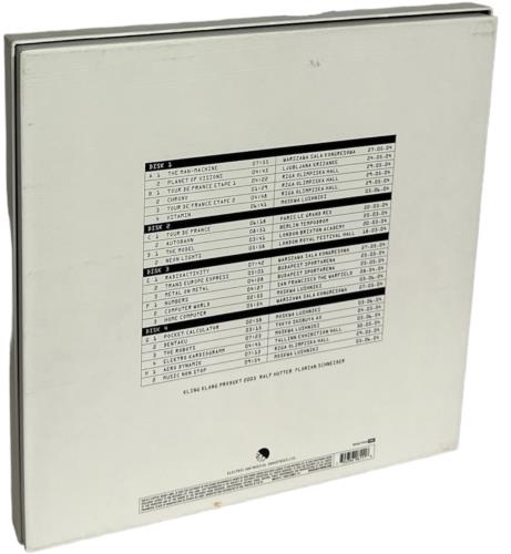 Kraftwerk Minimum Maximum - EX UK 4-LP vinyl album record set (820145)